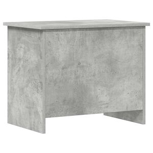 vidaXL &Uacute;ložn&aacute; truhla Betonově &scaron;ed&aacute; 60 x 40 x 50 cm Kompozitn&iacute; dřevo