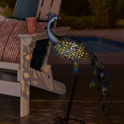 Luxform Zahradní solární LED svítidlo Peacock