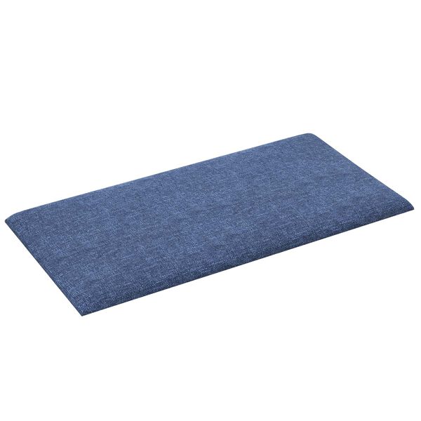 vidaXL N&aacute;stěnn&yacute; čeln&iacute;k 12 pcs Modr&aacute; 30 x 15 cm textil