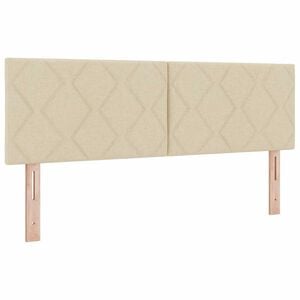 vidaXL Čelo postele Kr&eacute;mov&aacute; 144 cm textil