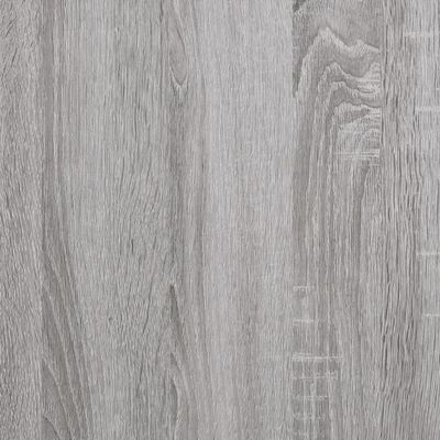 vidaXL Botník šedý sonoma 60 x 30 x 45 cm kompozitní dřevo