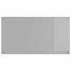 vidaXL Kuchyňská zástěna 2 pcs Světle šedá 110 x 60 cm tvrzené sklo