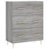 vidaXL Skříň highboard šedá sonoma 69,5 x 34 x 180 cm kompozitní dřevo