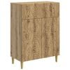 vidaXL Serv&iacute;rovac&iacute; skř&iacute;ň Dub artisan 66 x 34,5 x 90 cm