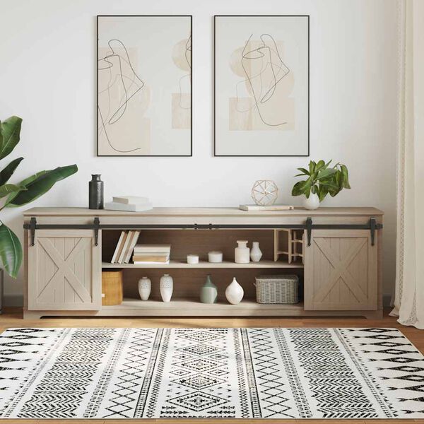 vidaXL Kov&aacute;n&iacute; pro posuvn&eacute; dveře skř&iacute;ně 213 cm uhl&iacute;kov&aacute; ocel