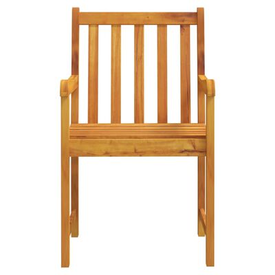 vidaXL Zahradní židle 2 ks masivní akáciové dřevo