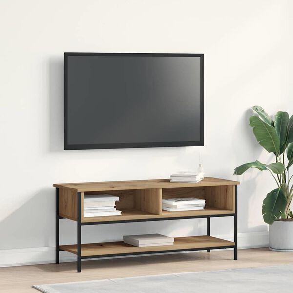 vidaXL Sestava TV skř&iacute;něk N&aacute;stěnn&yacute; Artisanov&yacute; dub 100 x 35 x 45 cm
