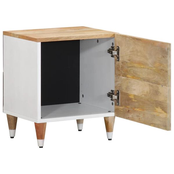 vidaXL Nočn&iacute; stolky 2 ks 40x33,5x46 cm masivn&iacute; mangovn&iacute;kov&eacute; dřevo