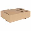 vidaXL Skl&aacute;dac&iacute; box s &uacute;loži&scaron;těm 50 ks Př&iacute;rodn&iacute; 40 x 30 x 10 cm Lepenka
