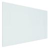 vidaXL Skleněná deska pod kamna obdélníková 80 x 50 cm