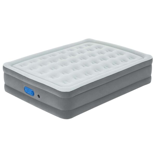 Bestway Nafukovací matrace AlwayzAire pro 2 osoby 203x152x46 cm šedá