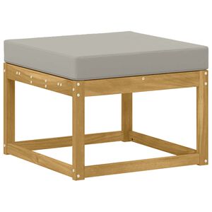 vidaXL Outdoor Hocker Masivn&iacute; ak&aacute;tov&eacute; dřevo B&iacute;l&aacute;
