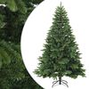 vidaXL Uměl&yacute; Skl&aacute;dac&iacute; V&aacute;nočn&iacute; Strom Zelen&aacute; 210 cm PVC, PE a ocel