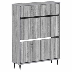 vidaXL Skř&iacute;ň na obuv ZWOLLE 78 x 24 x 103 cm Kompozitn&iacute; dřevo