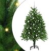 vidaXL V&aacute;nočn&iacute; stromeček s 150 LED diodami s stojanem Zelen&aacute; 120 cm PE