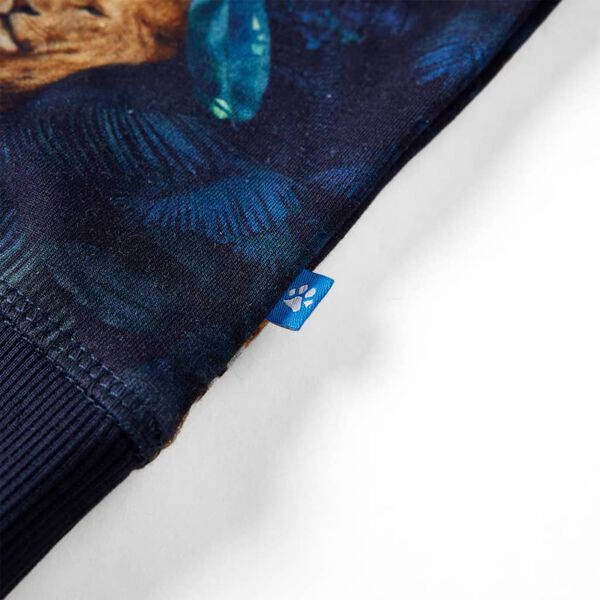 Dětsk&aacute; mikina n&aacute;mořnicky modr&aacute; 116