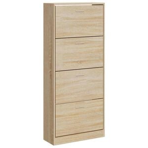 vidaXL Botn&iacute;k dub sonoma 63x24x147 cm kompozitn&iacute; dřevo