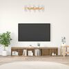 vidaXL Sestava TV skř&iacute;něk 2 pcs Artisanov&yacute; dub 37 x 35 x 107cm