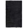 vidaXL Huňat&yacute; koberec s vysok&yacute;m vlasem NAVARRA čern&yacute; 60 x 100 cm polyester
