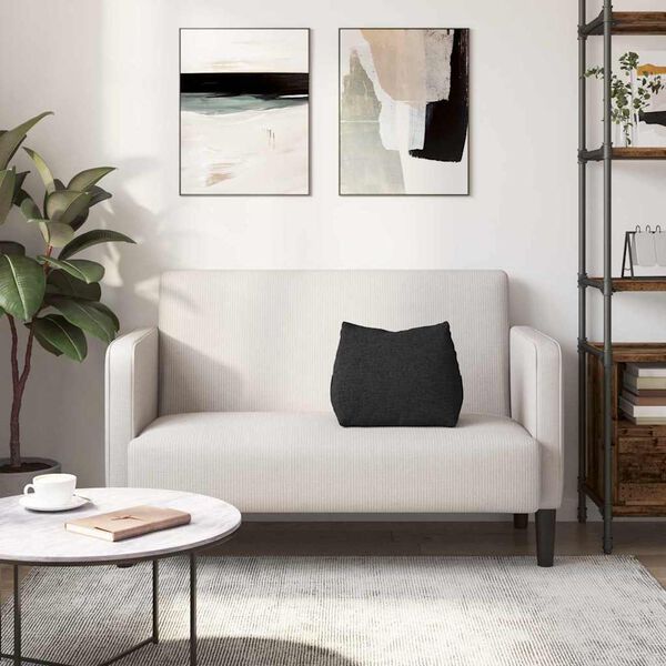 vidaXL Pol&scaron;t&aacute;ř na z&aacute;da Čern&aacute; 45 x 20 x 35 cm textil