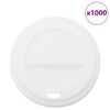 vidaXL Pap&iacute;rov&eacute; v&iacute;čka na k&aacute;vu &Oslash;90 mm 12oz and 16oz 1000 pcs b&iacute;l&eacute; plast