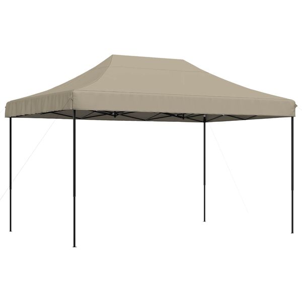 vidaXL Skl&aacute;dac&iacute; party stan pop-up taupe 440 x 292 x 315 cm