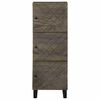 vidaXL Skříň highboard černá 40x33x110 cm masivní mangovníkové dřevo