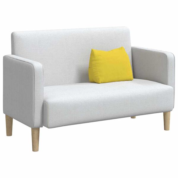 vidaXL Pol&scaron;t&aacute;ř na z&aacute;da Světl&aacute; žlut&aacute; 45 x 20 x 35 cm textil