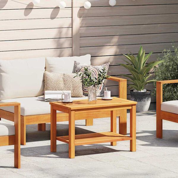 vidaXL Konferenční stolek Hnědá 70 x 40 x 45 cm masivní akáciové dřevo