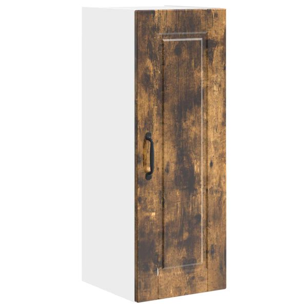 vidaXL Kuchyňsk&aacute; skř&iacute;ň Kouřov&yacute; dub 30 x 31 x 80 cm kompozitn&iacute; dřevo