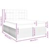 vidaXL Box spring postel s matrac&iacute; světle &scaron;ed&aacute; 200x200 cm samet