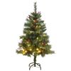 vidaXL Uměl&yacute; skl&aacute;pěc&iacute; v&aacute;nočn&iacute; stromek 150 LED 150 cm
