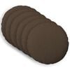 vidaXL Odhazovac&iacute; pol&scaron;t&aacute;ř 6 ks HEERLEN Taupe &Oslash; 60 cm Textil