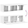 vidaXL TV wall cabinet N&aacute;stěnn&yacute; 2 pcs Leskl&aacute; B&iacute;l&aacute; 98 x 31 x 29,5 cm
