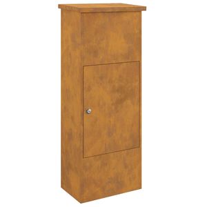 vidaXL Schr&aacute;nka na bal&iacute;ky s &uacute;loži&scaron;těm Rezav&aacute; 44,5 x 29 x 110,5 cm