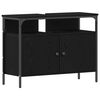 vidaXL Skř&iacute;ňka pod umyvadlo Čern&yacute; dub 80 x 30 x 60 cm Kompozitn&iacute; dřevo