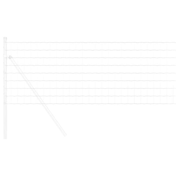 vidaXL Euro plot Stříbrná 0.4 x 50 m Horko pozinkovaná železo