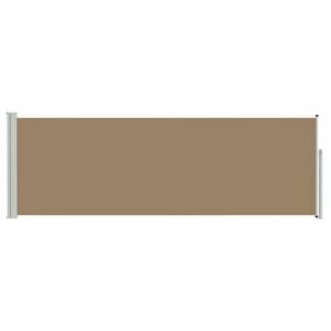 vidaXL V&yacute;suvn&aacute; bočn&iacute; mark&yacute;za 500 x 100 cm Polyester Obd&eacute;ln&iacute;kov&yacute; Taupe