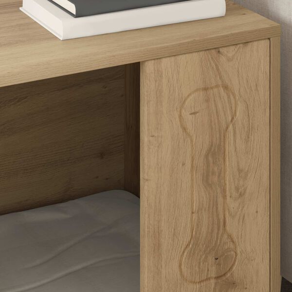 vidaXL Ps&iacute; dům Uměleck&yacute; dub 44 x 42 x 49 cm kompozitn&iacute; dřevo