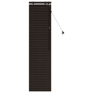 vidaXL Venet &scaron;koln&iacute; žaluzie Tmavě hněd&aacute; 45 x 160 cm 35 mm