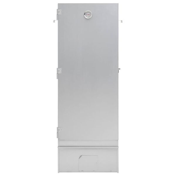 vidaXL Grilovac&iacute; trouba / ud&iacute;rna s gener&aacute;torem kouře pozinkovan&aacute; ocel