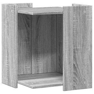 vidaXL Skříňka na kočičí záchod šedá sonoma 42 x 42 x 51 cm kompozit