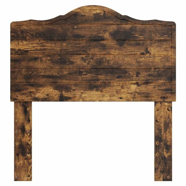 vidaXL Čelo postele Kouřov&yacute; dub 90 cm Kompozitn&iacute; dřevo