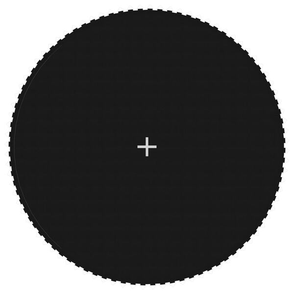 vidaXL Sk&aacute;kac&iacute; plocha na trampol&iacute;nu textil čern&aacute; 4,57 m kulat&aacute;