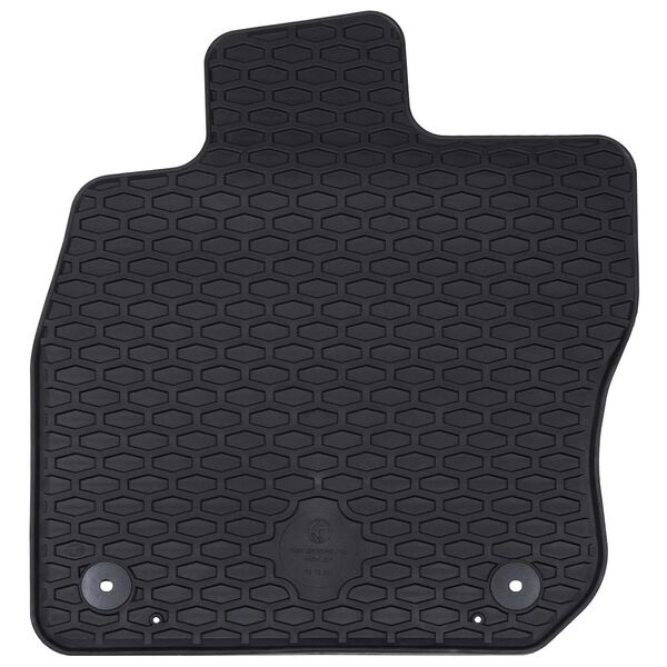 vidaXL Autokoberec 4 pcs Čern&aacute; vhodn&eacute; pro VW GOLF VIII Variant 2020-