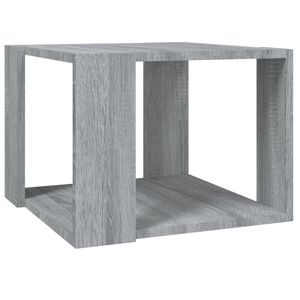 vidaXL Konferenčn&iacute; stolek &scaron;ed&yacute; sonoma 40 x 40 x 30 cm kompozitn&iacute; dřevo