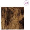 vidaXL Dekoračn&iacute; panely 50 pcs Kouřov&yacute; dub 30 x 30 x 0.27 cm