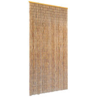 vidaXL Dveřní závěs proti hmyzu, bambus, 90x220 cm