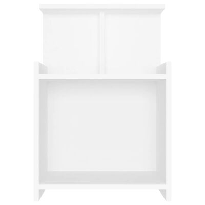 vidaXL Noční stolek bílý 40 x 35 x 60 cm dřevotříska