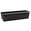 vidaXL Květinov&eacute; bedny pro euro palety 12 ks Čern&aacute; 36 x 13,5 x 9,5 cm